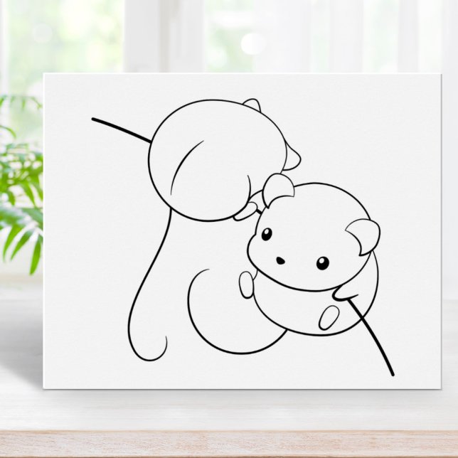 Mäuse ernten, Mäuse-Färberseite Poster (Von Creator hochgeladen)