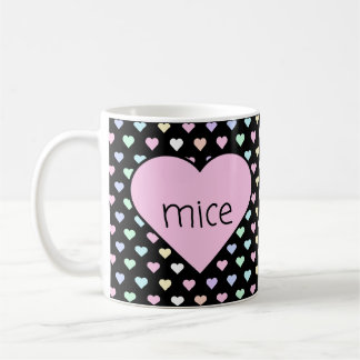 Mäuse Hearts Tasse