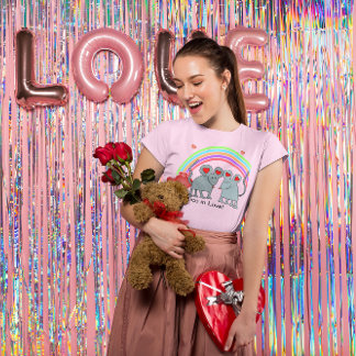 Mäuse in Liebe Valentine T-Shirt