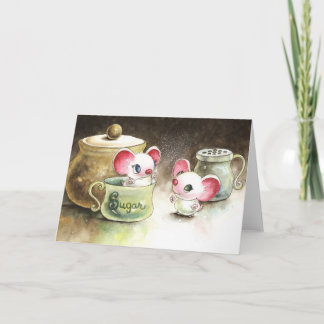 Mäuse mit Zucker Karte