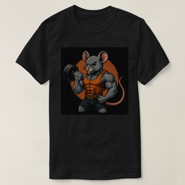 Mause muscle T-Shirt (Design vorne)