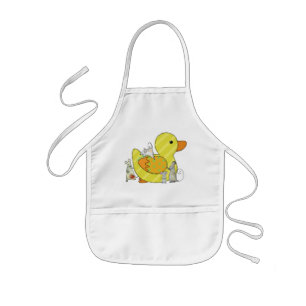 Mäuse nähen Ente Kinderschürze