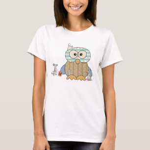 Mäuse nähen Eule T-Shirt