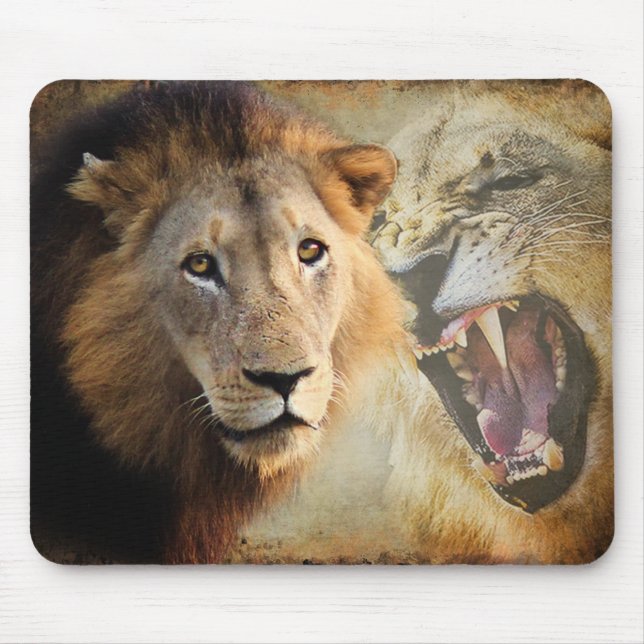 Mäuse Pad Männliche Collage Mousepad (Vorne)