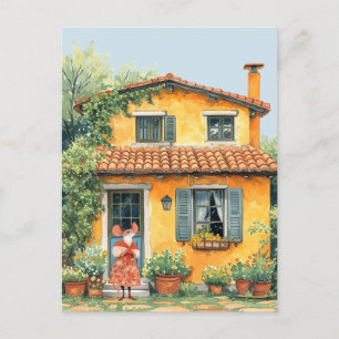 Mäuse - Sommerurlaub Postkarte