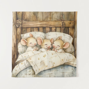 Mäuse-Tapestry Wandteppich