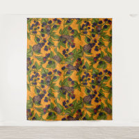 Mäuse und BlackBerry auf orangefarbenen Tapisserie