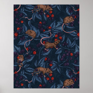 Mäuse und BlackBerry auf See Poster