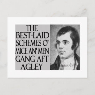 Mäuse und Männer Postkarte