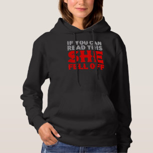 Mäuse, wenn du lesen kannst, dass sie vom Fahrrad  Hoodie