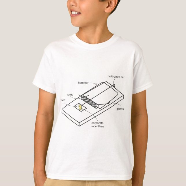 Mäusefalle T-Shirt (Vorderseite)