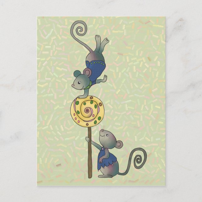 Mäusefest Postkarte (Vorderseite)