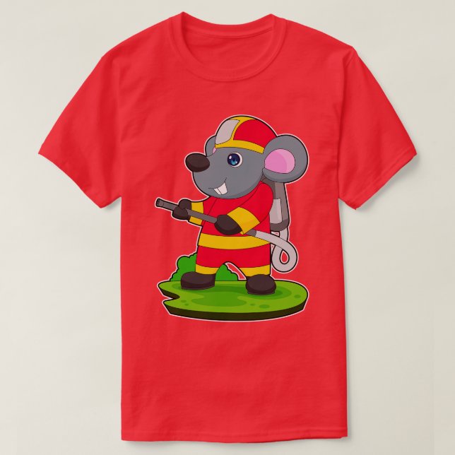 Mausefeuerlöschschlauch T-Shirt (Design vorne)