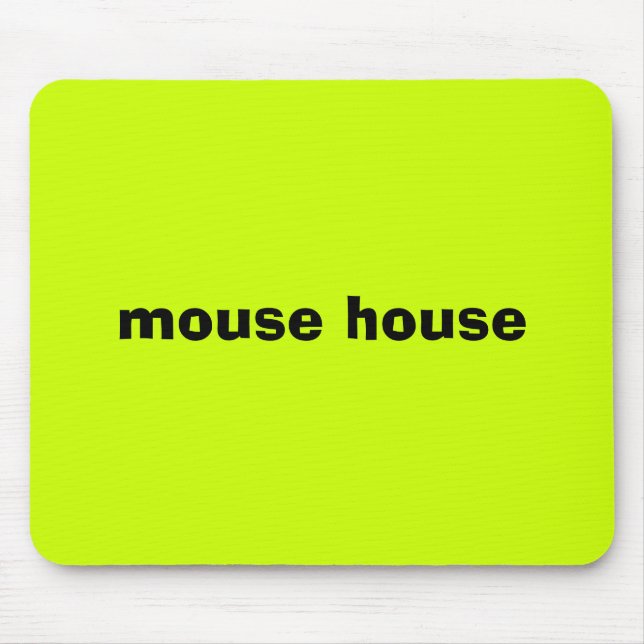 Mäusehaus Mousepad (Vorne)