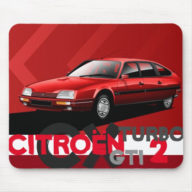 Mäusematte Citroen CX GTI Turbo 2 Mousepad (Vorne)