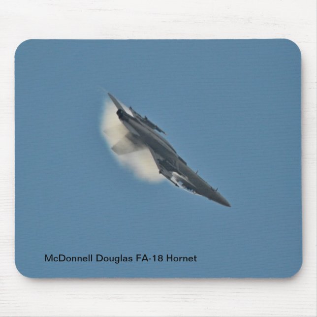 Mäusematte - Hornisse McDonnell Douglass FA-18 Mousepad (Vorne)