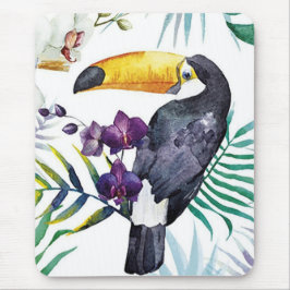 Mausematte - Tropischer Vogel Mousepad