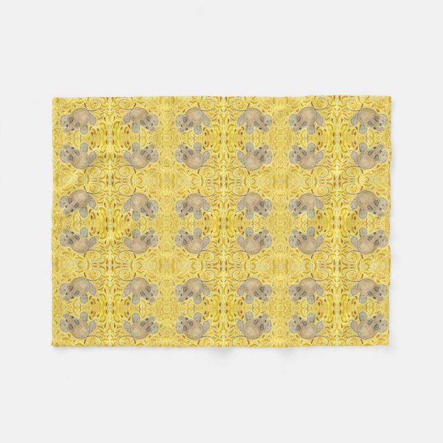 Mäusenest Fleecedecke (Vorderseite (Horizontal))