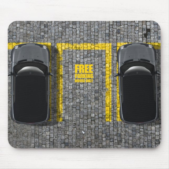 Mäuseparkplatz Mousepad (Vorne)