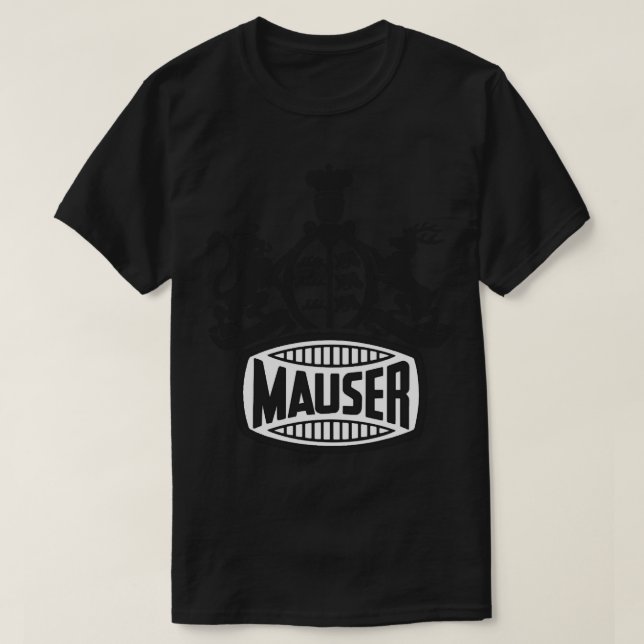 Mauser Sticker.png T-Shirt (Design vorne)