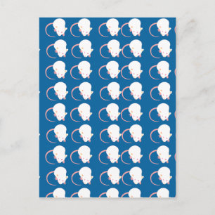 mausgrau postkarte