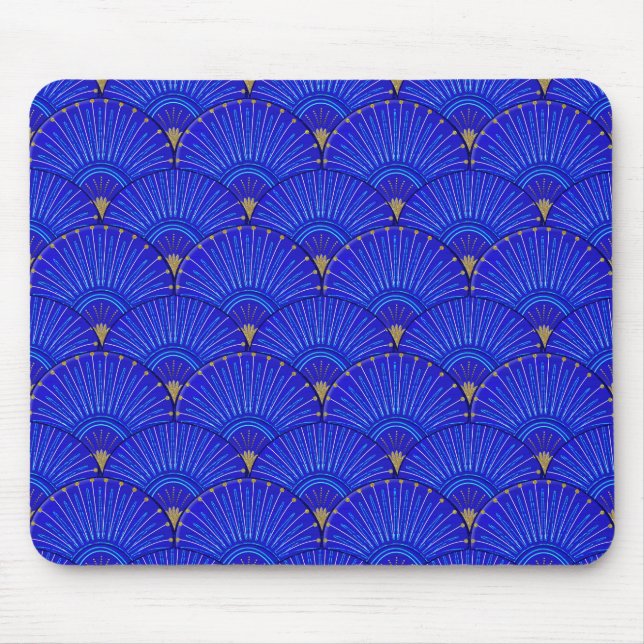 Mausknöpfe der blauen Lüfter Mousepad (Vorne)