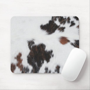 Mausmatte - Kunstleder Kuh Mousepad