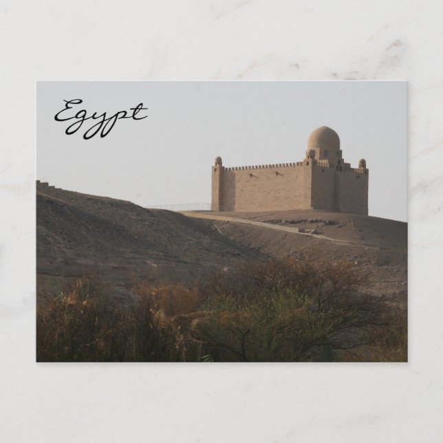 Mausoleum aga khan postkarte (Vorderseite)