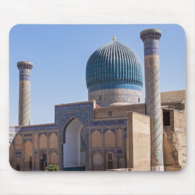 Mausoleum von Amir Timur - Samarkand, Usbekistan Mousepad (Vorne)