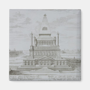 Mausoleum von Halicarnassus, Bodrum, Türkei, aus " Magnet