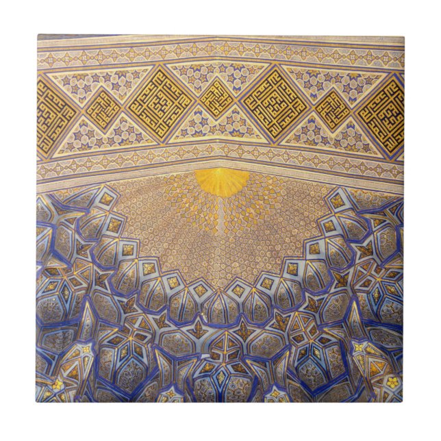 Mausoleum von Timur in Samarkand, Usbekistan Fliese (Vorderseite)