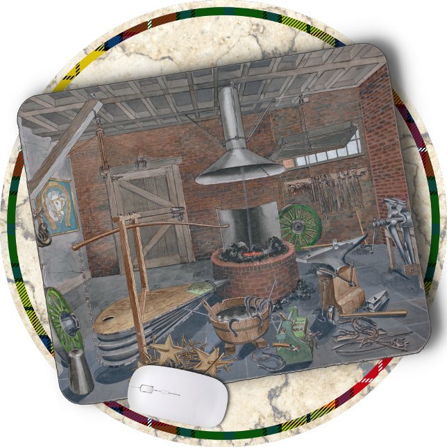 MAUSPAD - Blacksmith Shop - Viktorianisch - P. Har (Von Creator hochgeladen)