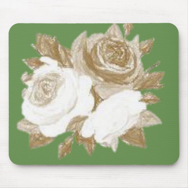 Mauspad Blumenmuster (Vorne)