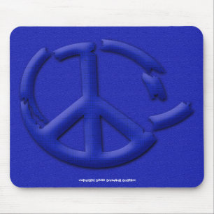 Mauspad Broken Peace
