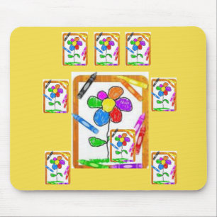 Mauspad Buntstift