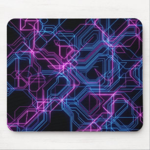 Mauspad Cyber-inspiriert