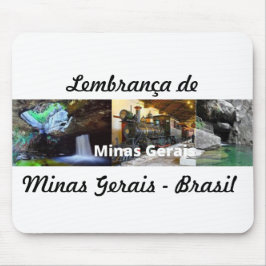 Mauspad Erinnerung an Minas Gerais