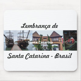 Mauspad Erinnerungen an Santa Catarina Brasilien