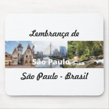 Mauspad Erinnerungen an São Paulo Brasilien