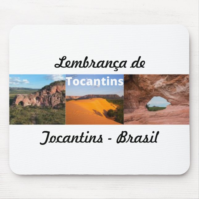 Mauspad Erinnerungen aus Tocantins Brasilien (Vorne)
