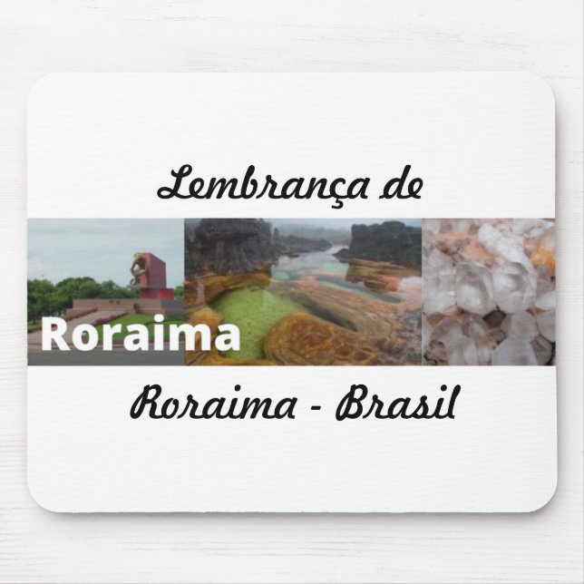 Mauspad Erinnerungsstück aus Roraima Brasilien (Vorne)