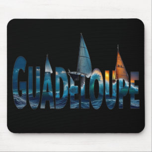 Mauspad Guadeloupe Segelboote Mouse Pad