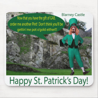 Mauspad. Happy St. Patrick's Day. Mousepad