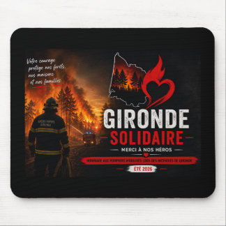 Mauspad Helden von Gironde