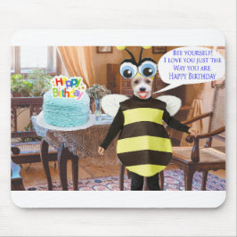 Mauspad. Herzlichen Glückwunsch zum Geburtstag. Bi Mousepad