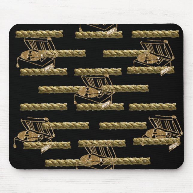 Mauspad-Kabelbinder oder Mauspad-Seil, im Allgemei Mousepad (Vorne)