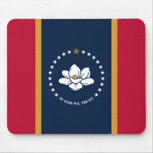 Mauspad mit der Flagge des US-Bundesstaates Missis