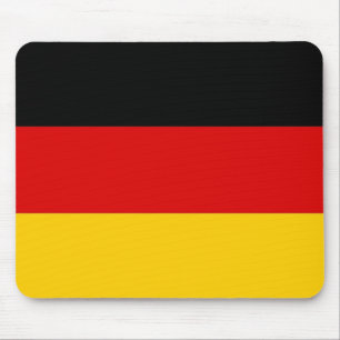 Mauspad mit der Flagge Deutschlands