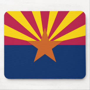 Mauspad mit der Flagge von Arizona