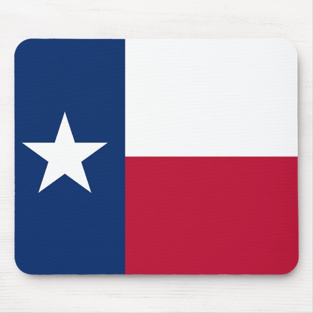 Mauspad mit Flag Texas Staat - USA (Vorne)